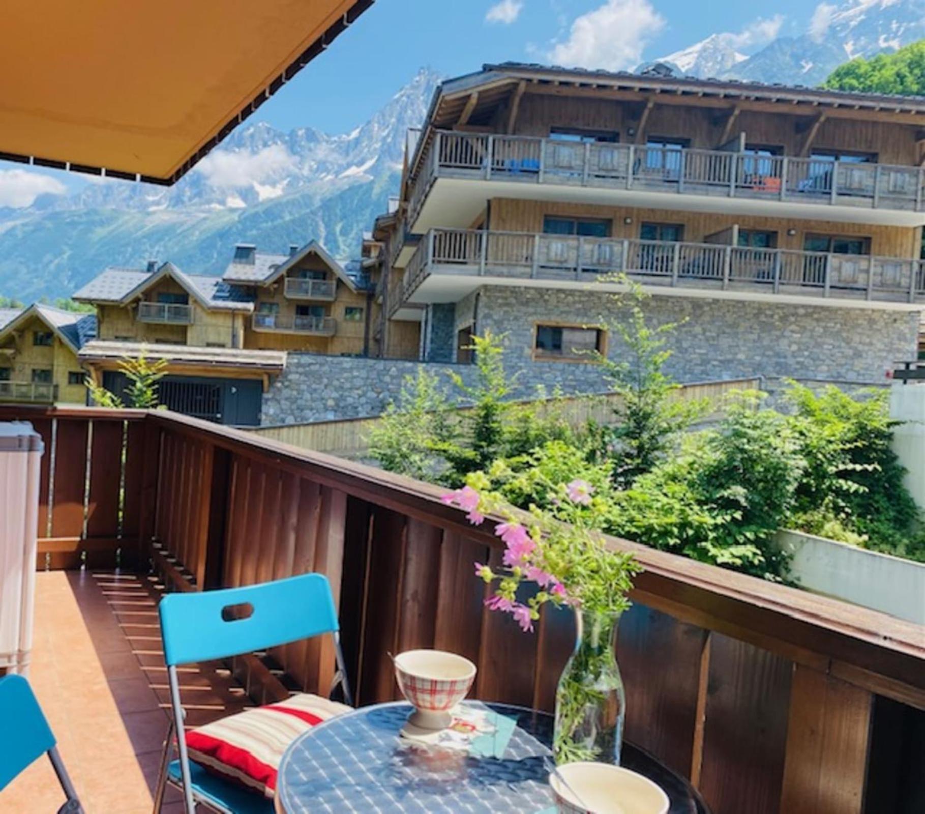 Apartament Slopes Of Les Houches 25 M With Balcony Zewnętrze zdjęcie