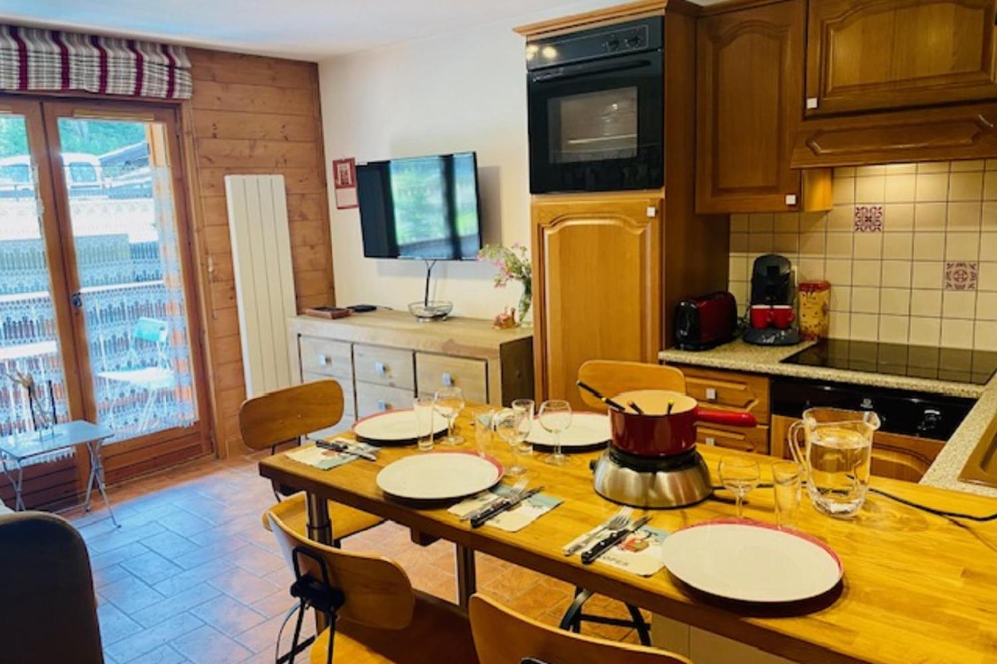 Apartament Slopes Of Les Houches 25 M With Balcony Zewnętrze zdjęcie